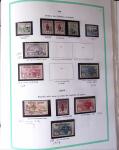 1849-1940, Collection d'oblitérés en deux albums