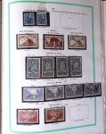 1849-1940, Collection d'oblitérés en deux albums