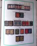 1849-1940, Collection d'oblitérés en deux albums
