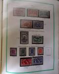 1849-1940, Collection d'oblitérés en deux albums