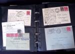 Environ 150 lettres avec les timbres de l'exposition coloniale