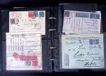 Environ 150 lettres avec les timbres de l'exposition coloniale