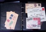 Environ 150 lettres avec les timbres de l'exposition coloniale