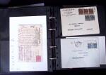Environ 150 lettres avec les timbres de l'exposition coloniale