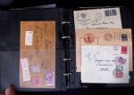Environ 150 lettres avec les timbres de l'exposition coloniale