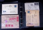 Environ 150 lettres avec les timbres de l'exposition coloniale