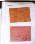 1940 Cartes Interzones: Présentation 104 cartes familiales
