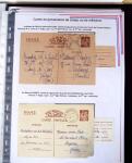 1940 Cartes Interzones: Présentation 104 cartes familiales