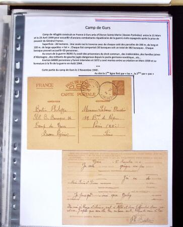 1940 Cartes Interzones: Présentation 104 cartes familiales