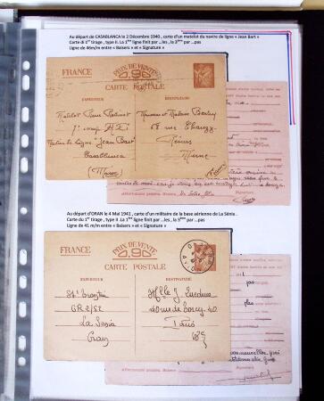1940 Cartes Interzones: Présentation 104 cartes familiales