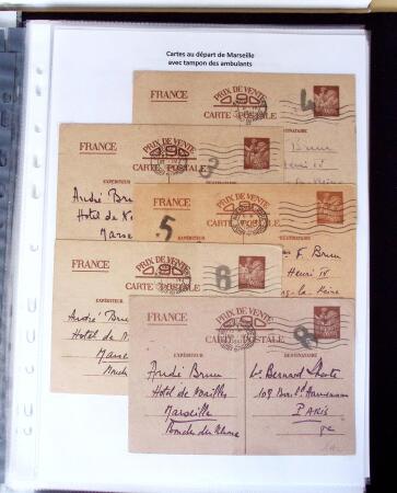 1940 Cartes Interzones: Présentation 104 cartes familiales