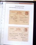 1940 Cartes Interzones: Présentation 104 cartes familiales