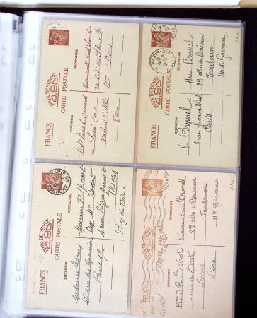 1940 Cartes Interzones: Présentation 104 cartes familiales