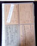 1940 Cartes Interzones: Présentation 104 cartes familiales