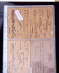 1940 Cartes Interzones: Présentation 104 cartes familiales