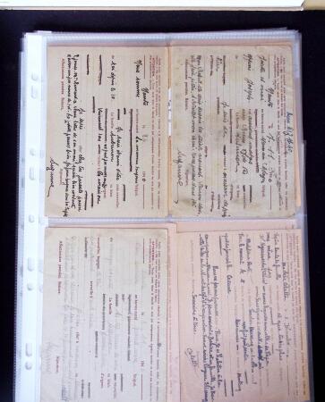 1940 Cartes Interzones: Présentation 104 cartes familiales