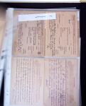 1940 Cartes Interzones: Présentation 104 cartes familiales