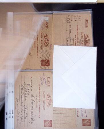 1940 Cartes Interzones: Présentation 104 cartes familiales
