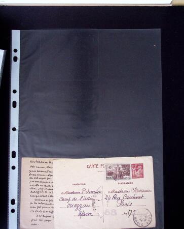 1940 Cartes Interzones: Présentation 104 cartes familiales