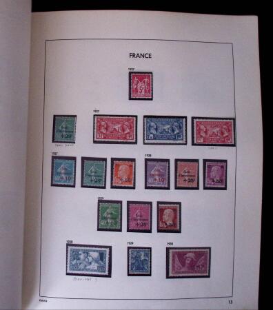 1900-69, Belle collection de neufs en album Davo, en