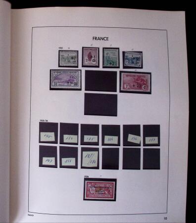 1900-69, Belle collection de neufs en album Davo, en