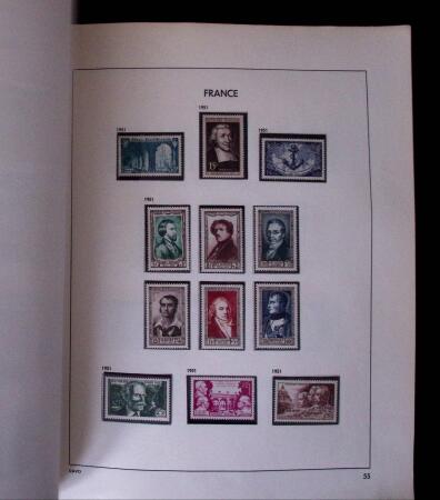1900-69, Belle collection de neufs en album Davo, en