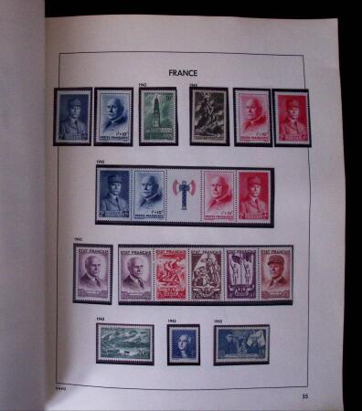 1900-69, Belle collection de neufs en album Davo, en