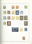 1849-1960, Collection d'oblitérés en un album Biella,