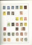 1849-1960, Collection d'oblitérés en un album Biella,