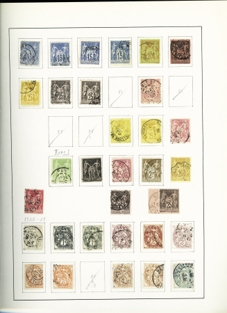 1849-1960, Collection d'oblitérés en un album Biella,