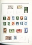1849-1960, Collection d'oblitérés en un album Biella,