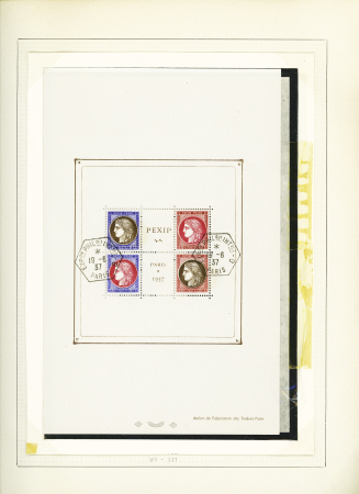 1849-1960, Collection d'oblitérés en un album Biella,