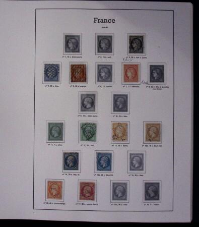 1849-2007, Collections principalement de France avec