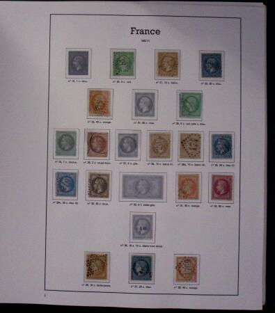 1849-2007, Collections principalement de France avec