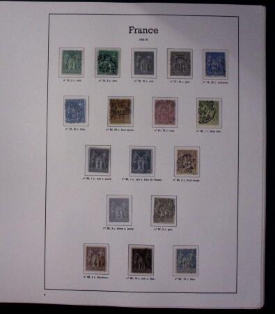 1849-2007, Collections principalement de France avec