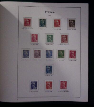 1849-2007, Collections principalement de France avec
