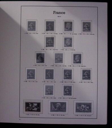 1849-2007, Collections principalement de France avec