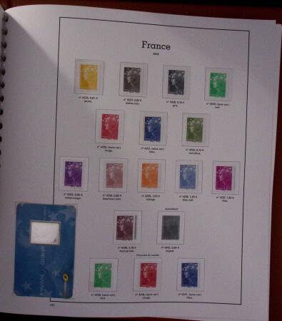 1849-2007, Collections principalement de France avec
