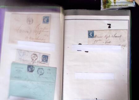 1735-1876, Collection de 400 lettres avec cachets de
