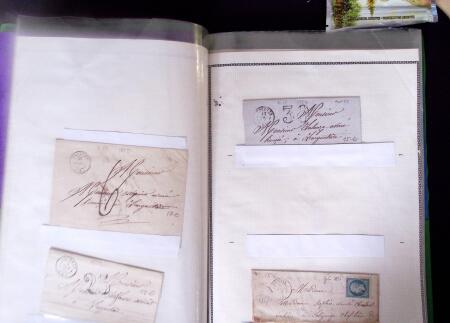 1735-1876, Collection de 400 lettres avec cachets de