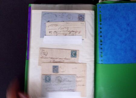 1735-1876, Collection de 400 lettres avec cachets de