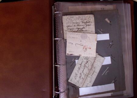 1735-1876, Collection de 400 lettres avec cachets de