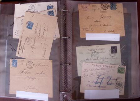 1735-1876, Collection de 400 lettres avec cachets de