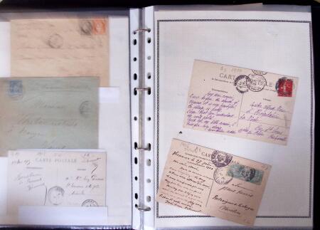 1735-1876, Collection de 400 lettres avec cachets de