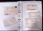 1735-1876, Collection de 400 lettres avec cachets de