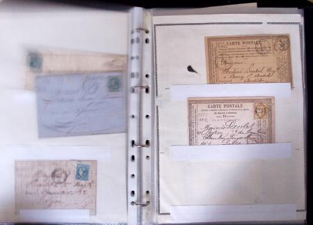 1735-1876, Collection de 400 lettres avec cachets de