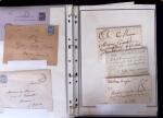 1735-1876, Collection de 400 lettres avec cachets de