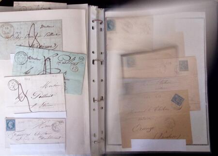 1735-1876, Collection de 400 lettres avec cachets de