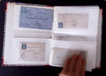1735-1876, Collection de 400 lettres avec cachets de