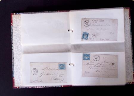 1735-1876, Collection de 400 lettres avec cachets de